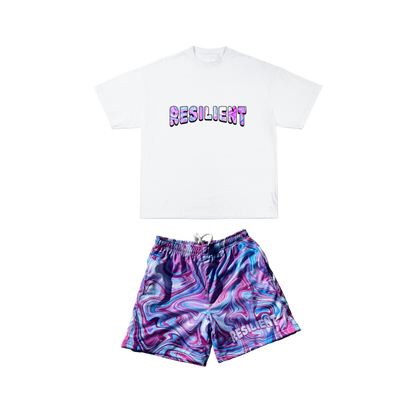 RSLNT “Tee and Shorts Set “